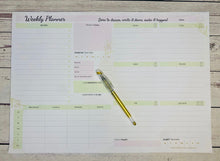 Load image into Gallery viewer, A3 Weekly Deskpad
